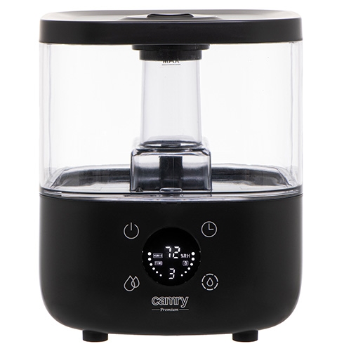 Camry CR 7973b Humidifier 23 W Water tank capacity 5 L Suitable for rooms up to 35 m² Ultrasonic Humidification capacity 100-260 ml/hr Black
