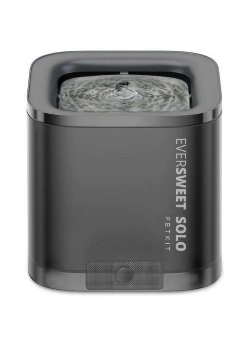 PETKIT Smart Pet Drinking Fountain Eversweet Solo Capacity 1.8 L Filtering Material Plastic Grey