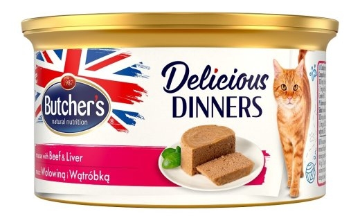 BUTCHER'S Classic Delicious Dinners Beef with liver