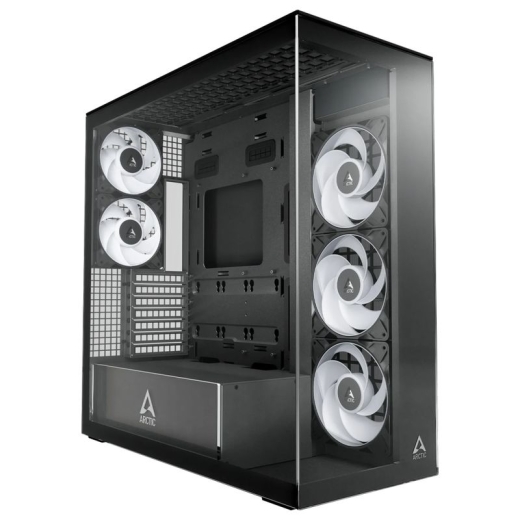 ARCTIC pc case Xtender VG Black Clear - Midi - black