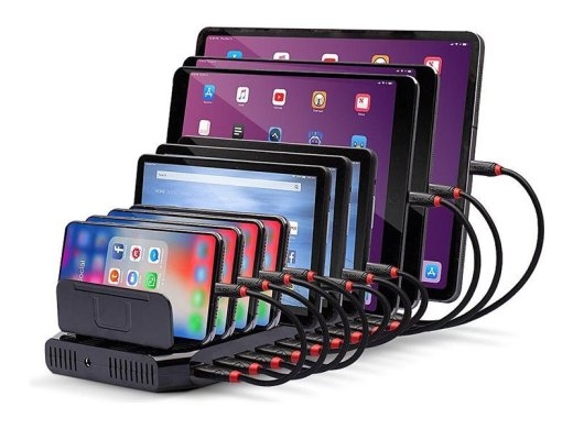 Lindy USB charging station 73309 - 10 ports