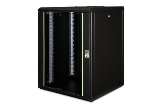 Digitus Wall Mounting Cabinet Unique Series DN-19 16U-6/6-SW 82 x 60 x 60 cm Black