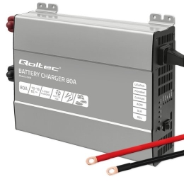 Qoltec Charger for LiFePO4 AGM GEL SLA batteries 80A