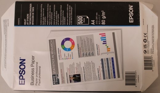 SALE OUT. Business Paper 500 sheets Printer White 80 g/m² A4 DAMAGED PACKAGING, UNPACKED