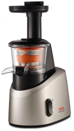 TEFAL Slow Juicer ZC255B38 Type Electric Silver/ black 200 W Extra large fruit input Number of speeds 2 82 RPM
