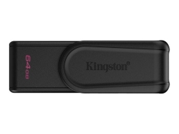 Kingston USB Flash Drive DataTraveler Exodia S 64 USB 3.2 Gen 1 Black