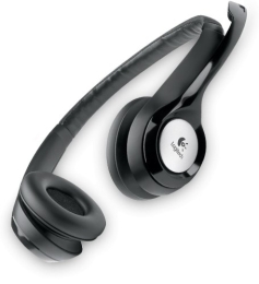 Logitech Computer headset H390 Built-in microphone USB Type-A Black