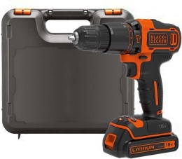 BLACK & DECKER Impact driver-drill BDCHD18K-QW 18 V 1.5 Ah Li-Ion