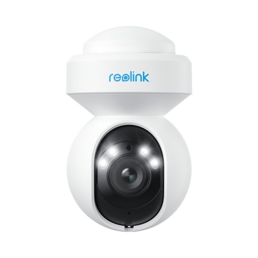 Reolink Smart WiFi Camera with Motion Spotlights E Series E540 PTZ 5 MP 2.8-8/F1.6 IP65 H.264 Micro SD, Max. 512