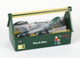 Toolbox with Bosch tools