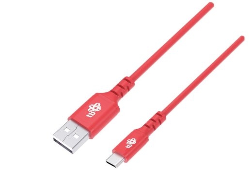USB C Cable 1m red
