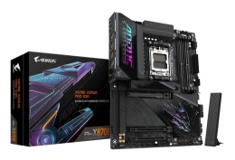 Mainboard GIGABYTE AMD X870E Socket AM5 ATX RAM DDR5-SDRAM 4xSlots Wi-Fi Yes Bluetooth Yes 4xNumber of M.2 (M) slots X870EAPROX