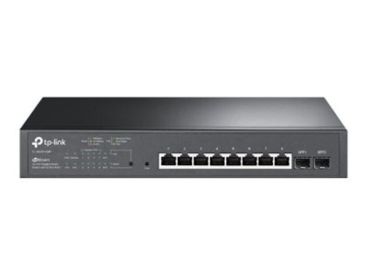 TP-Link JetStream TL-SG2210MP V4 - switch - 8 ports - smart - rack-mountable
