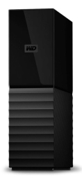 External HDD WESTERN DIGITAL My Book 18TB USB 2.0 USB 3.0 Drives 1 Black WDBBGB0180HBK-EESN