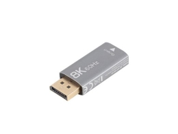 Lanberg Displayport (M) to HDMI (F) Adapter 8K, Silver AD-DP-HD-03