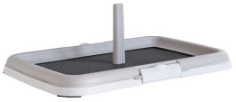 ZOLUX dog / cat litter box Open litter box Black, Grey