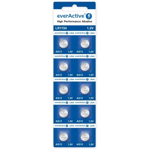 everActive ALKALINE MINI BATTERIES AG13 BLISTER 10 PCS.