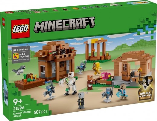LEGO Minecraft 21596 Evoker Village Attack