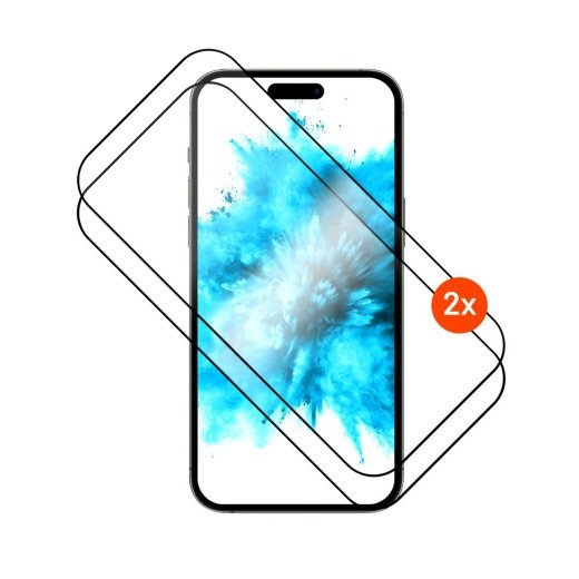 Fixed Screen protector Apple iPhone Air Tempered glass Black Full Cover 2.5D