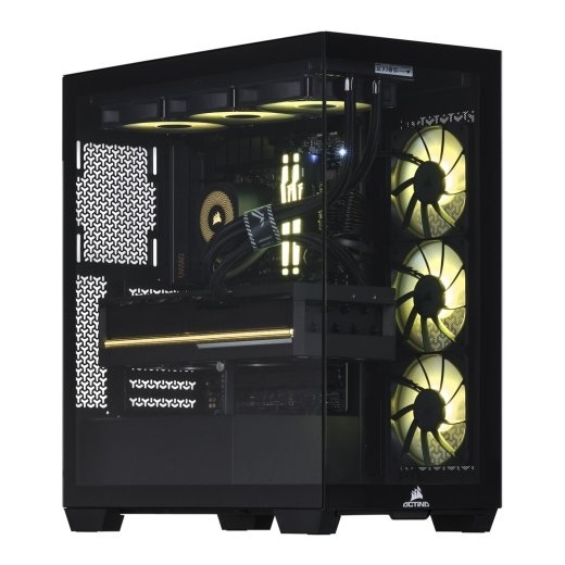 Actina 5901443412229 PC AMD Ryzen™ 7 9800X3D 64 DDR5-SDRAM 2 TB SSD NVIDIA GeForce RTX 5090 Midi Tower Black