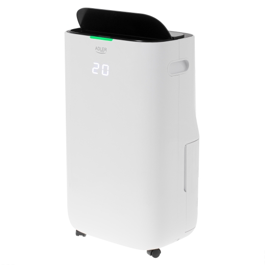 Adler 2-in1 Air Dehumidifier and Air purifier AD 7863 Power 420 W Suitable for rooms up to 140 m³ Water tank capacity 6.5 L White