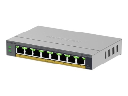 NETGEAR Easy Smart GS108EPP - switch - high-power - 8 ports - smart