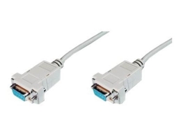 DIGITUS Null modem connection cable - DSUB (9-pin)/ DSUB (9-pin) - 1.8 m