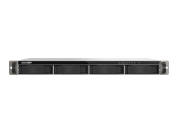 QNAP Compact 1U short-depth rackmount 2.5GbE NAS TS-433eU Cortex-A55 4
