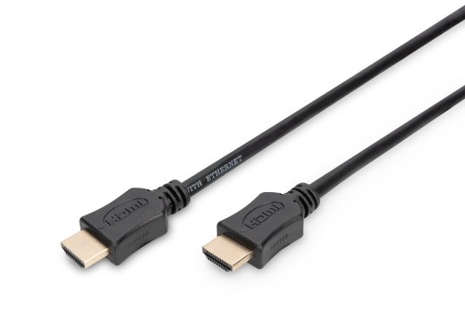 Digitus HDMI High Speed connection cable AK-330107-100-S HDMI to HDMI