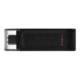 Kingston USB Flash Drive DataTraveler 70 256 USB Type-C Black