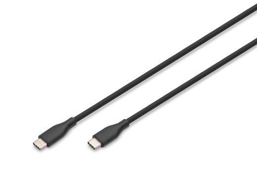 Digitus Silicone connection cable, 0.5 m AK-300341-005-S USB-C to USB-C