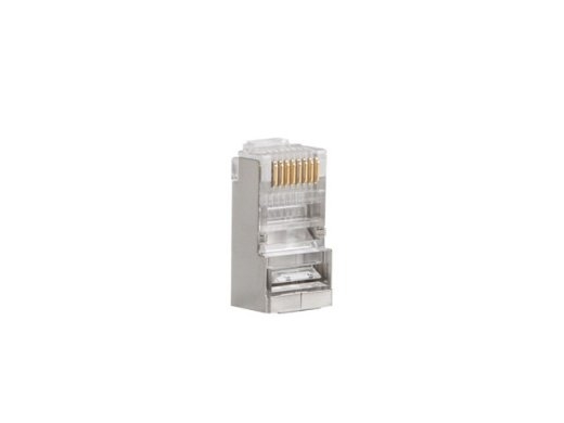 Lanberg RJ45 CAT.6 FTP Plug 8P8C PASS Through Type, 100 pcs PLS-6000EZ Transparent