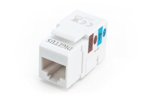 CAT 6, Class E K eystone module unshielded