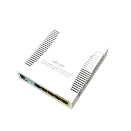 Switch MIKROTIK CSS106-1G-4P-1S 5x10Base-T / 100Base-TX / 1000Base-T 1xSFP
