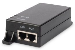 Digitus Gigabit Ethernet PoE Injector DN-95102-1 10/100/1000 Mbit/s Ethernet LAN (RJ-45) ports 1xRJ-45 10/100/1000 Mbps Gigabit