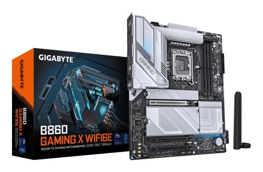 Mainboard GIGABYTE Intel B860 Express LGA1851 ATX Memory DDR5 Memory slots 4 1xPCI-Express 16x 2xM.2 1xHDMI 1xDisplayPort 1xAudio-In 1xAudio-Out 1x...