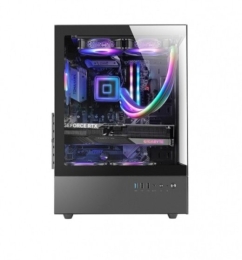 PC case Mars MC-XO ATX FRGB fan black