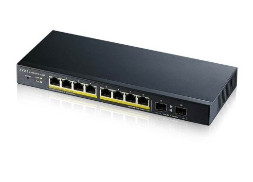Switch GS1900-10HP v2 8port L2 PoE 2xSFP 70W 802.3at