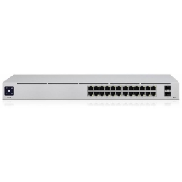Ubiquiti Unifi Switch USW-PRO-24-POE Managed L3 Desktop Gigabit Ethernet (copper) ports quantity 24 SFP+ ports quantity 2 PoE+ ports quantity 24 Po...