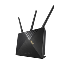Wireless Router ASUS 1800 Mbps Wi-Fi 5 Wi-Fi 6 1 WAN 4x10/100/1000M Number of antennas 4 4G-AX56