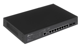 TP-LINK TL-SG3210 Managed L2 Gigabit Ethernet (10/100/1000) Power over Ethernet (PoE) Black