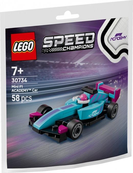 LEGO Speed Champions 30734 Small F1 ACADEMY Race Car