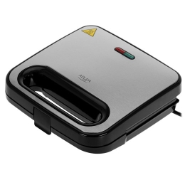 Adler Sandwich Maker AD 3076 1000 W Number of plates 1 Black/Silver