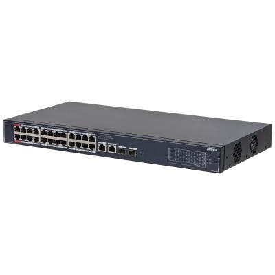 Switch DAHUA DH-SG4028LP 26xGigabit Ethernet (copper) ports quantity 2xSFP module slots quantity 4xPower over Ethernet (PoE) ports quantity Total P...