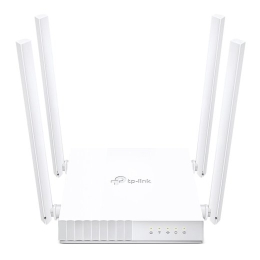 Wireless Router TP-LINK Wi-Fi 5 (802.11ac) Data speed 433 Mbit/s Ethernet WAN Yes Ethernet LAN Yes 5xLAN ports ARCHERC24