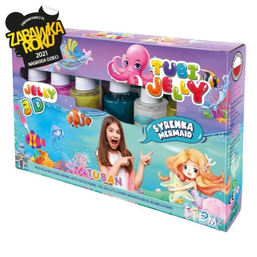 Tubi Jelly set 6 colors - Mermaid