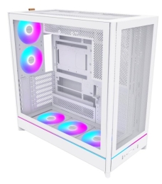 Case MONTECH HS01 PRO MidiTower Not included ATX MiniITX Colour White HS01PRO(W)