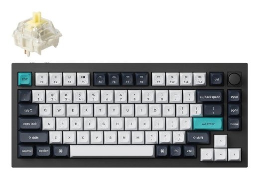 KEYBOARD WRL Q1 MAX RGB/CARBON BLACK Q1M-M4 KEYCHRON