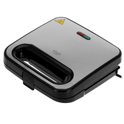 Adler Sandwich Maker AD 3076 1000 W Number of plates 1 Black/Silver
