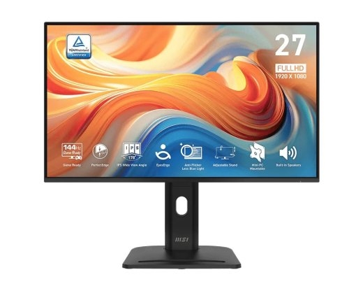 Msi Monitor PRO MP275PHGN E14 27 inches/LED/FHD/Flat/144Hz/Black